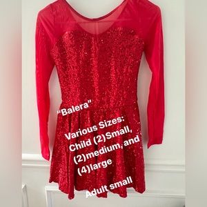 Red Performance Dress